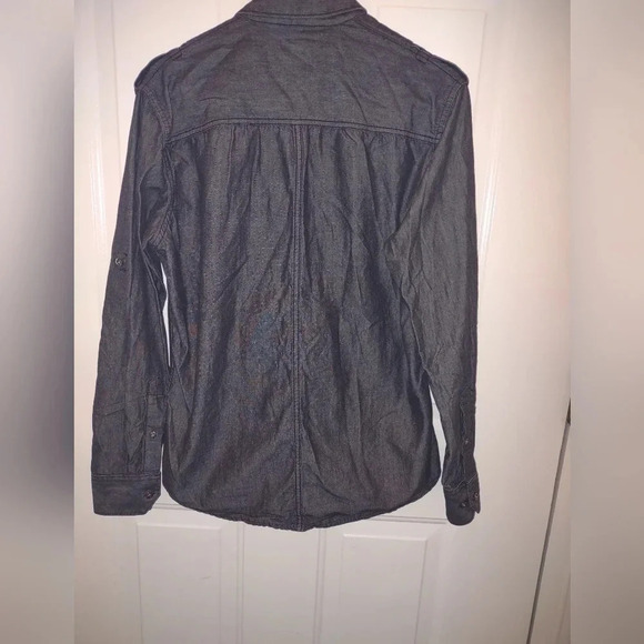 Rock & Republic men's long sleeve button down shirt, size small - Picture 5 of 6